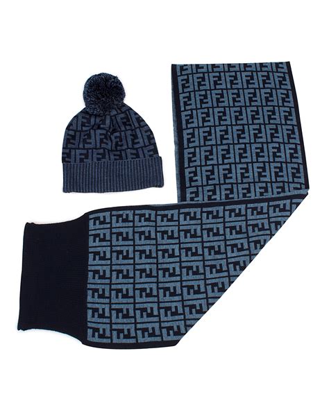 fendi hat and scarf